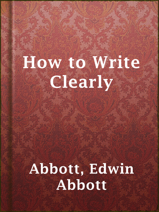 תמונה של  How to Write Clearly